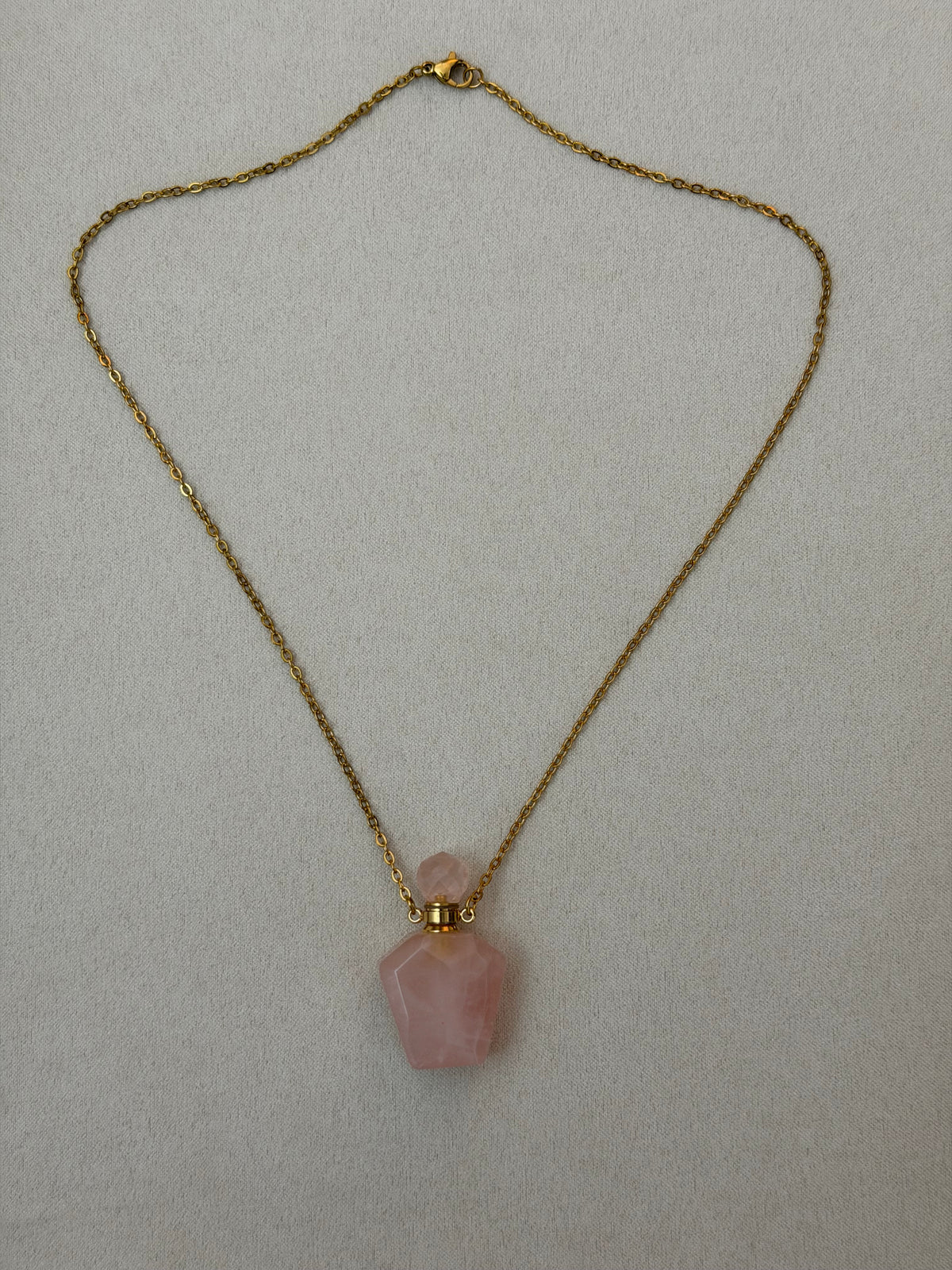 Gulabi Perfume Bottle Necklace