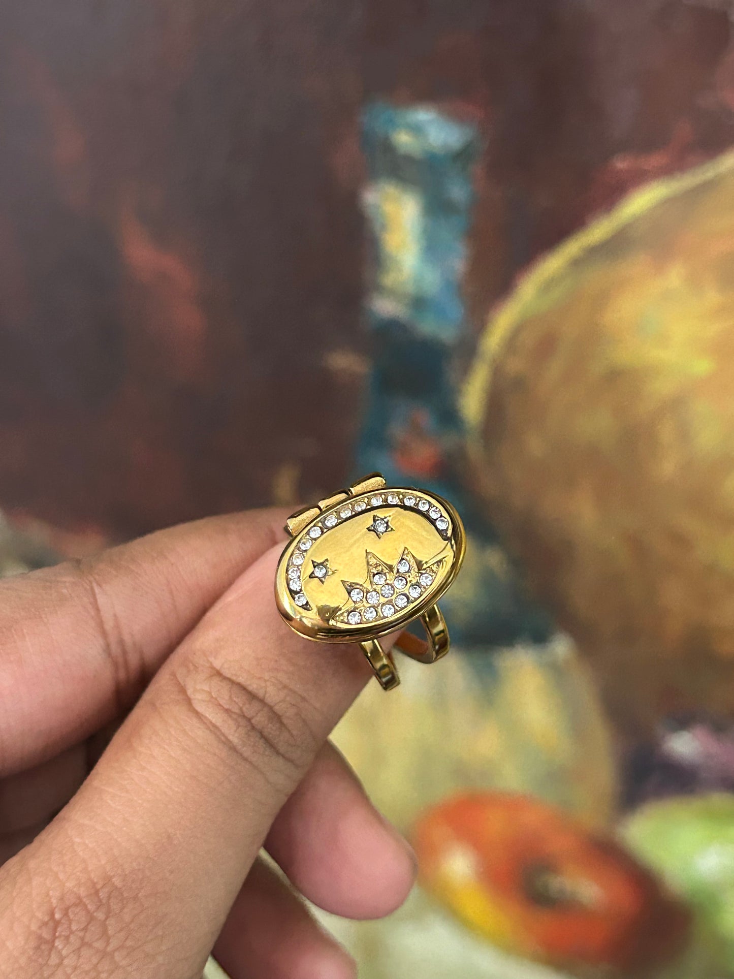 The Keepsake Locket Ring