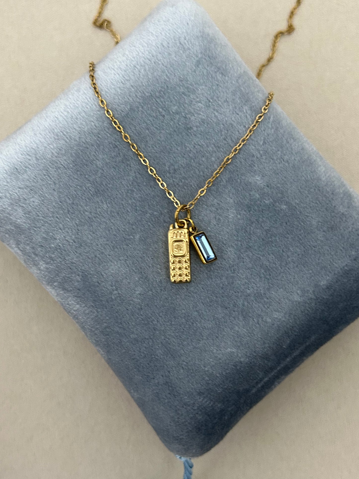 Pocket Telephone Necklace