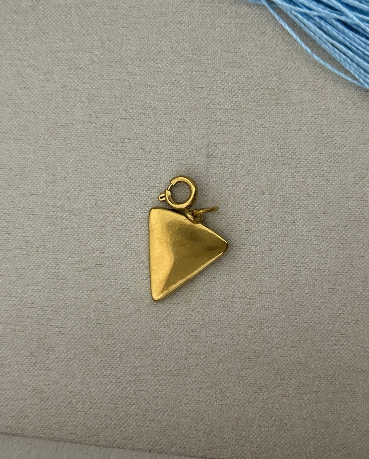 Pizza Slice Enamel Charm With Spring Ring Clasp