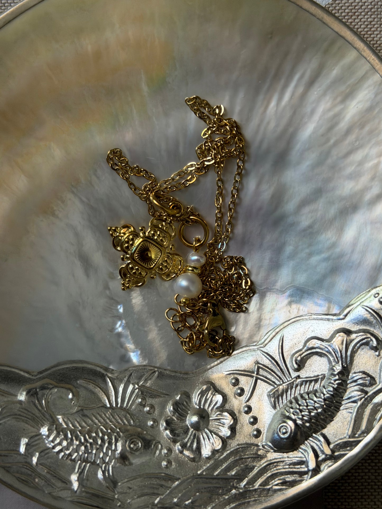 The Cathedral Pearl Necklace