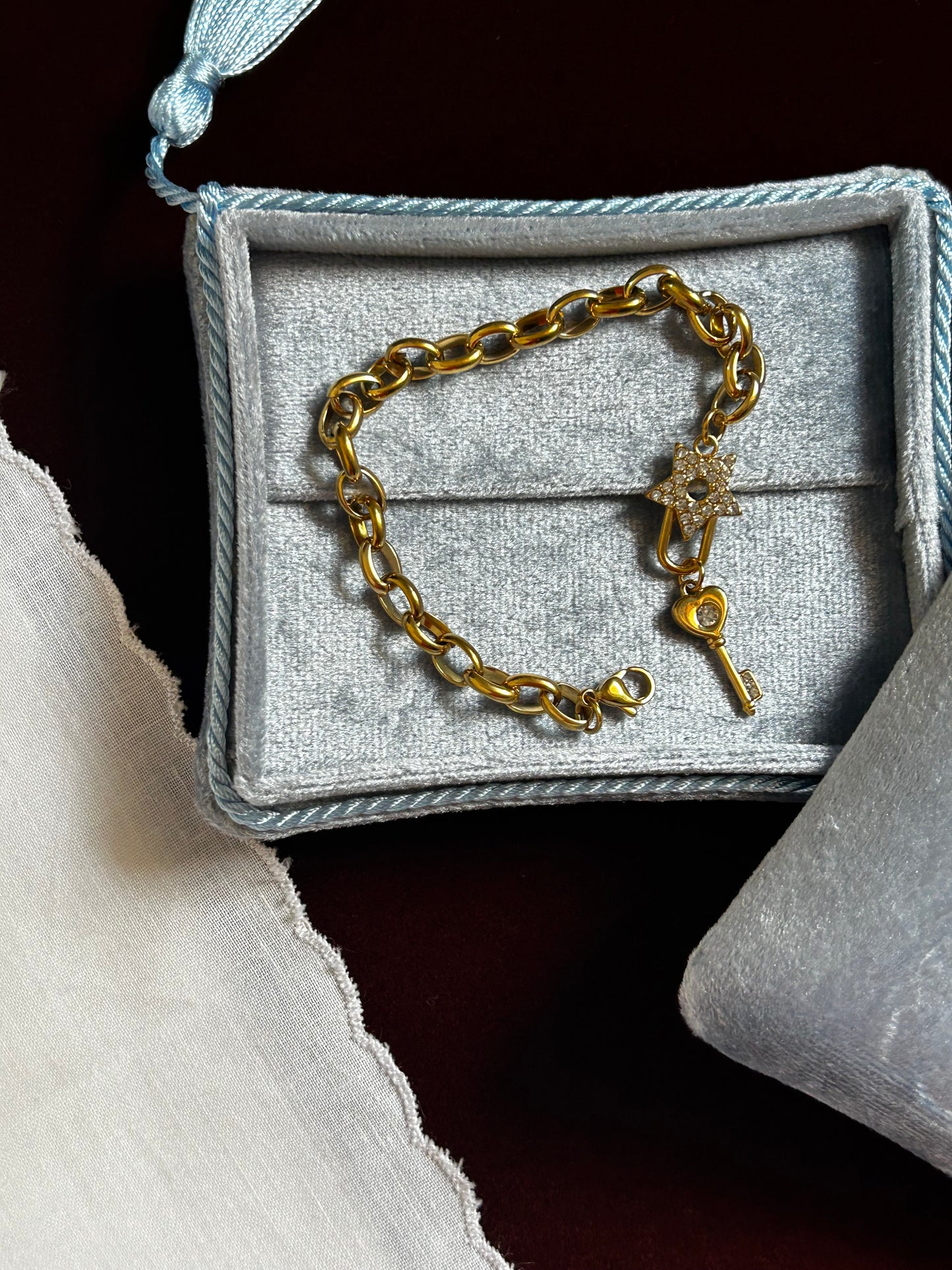 Starlock Charm Bracelet