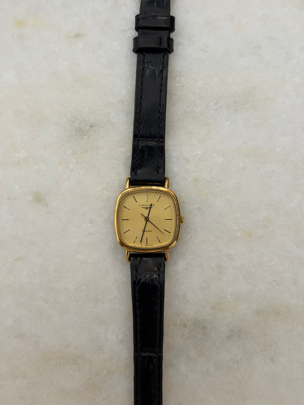 Vintage Longines L151.2 Gold-Plated Dress Watch – 1980s Swiss Quartz