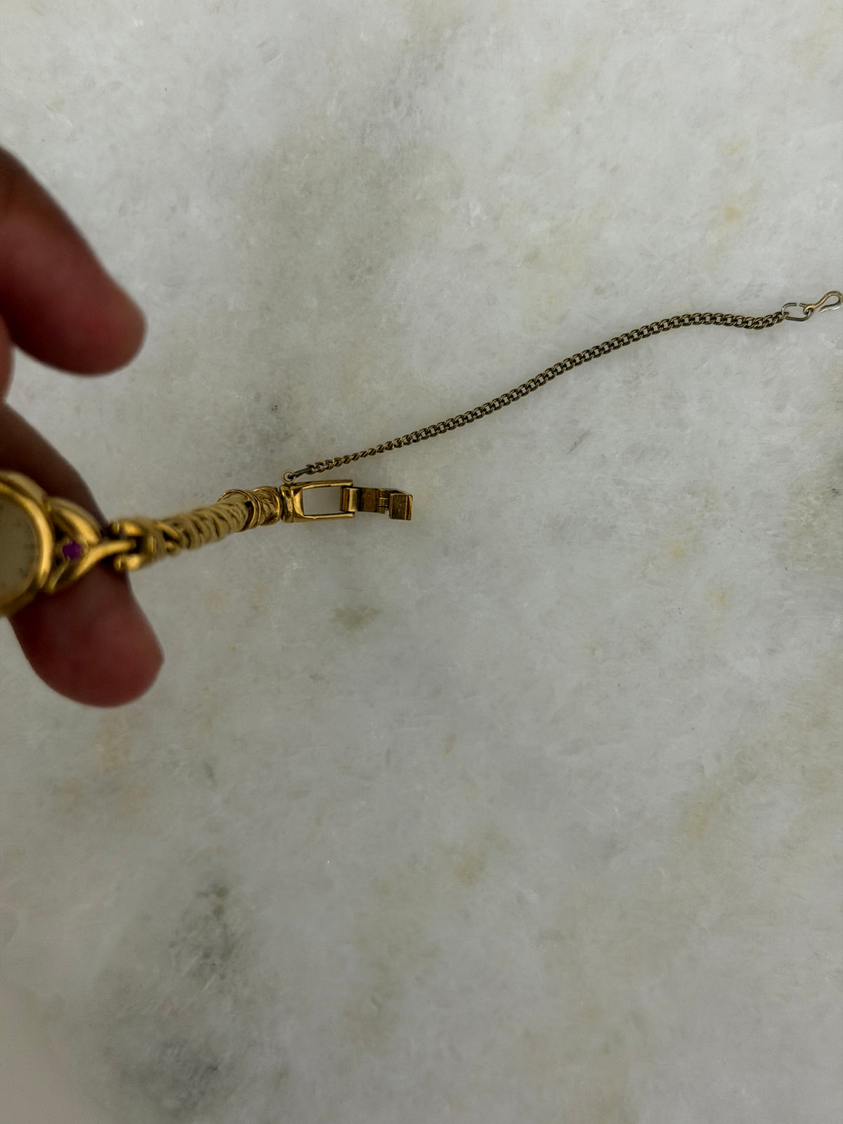 Vintage Seiko 2P Ruby Rope Bracelet Watch