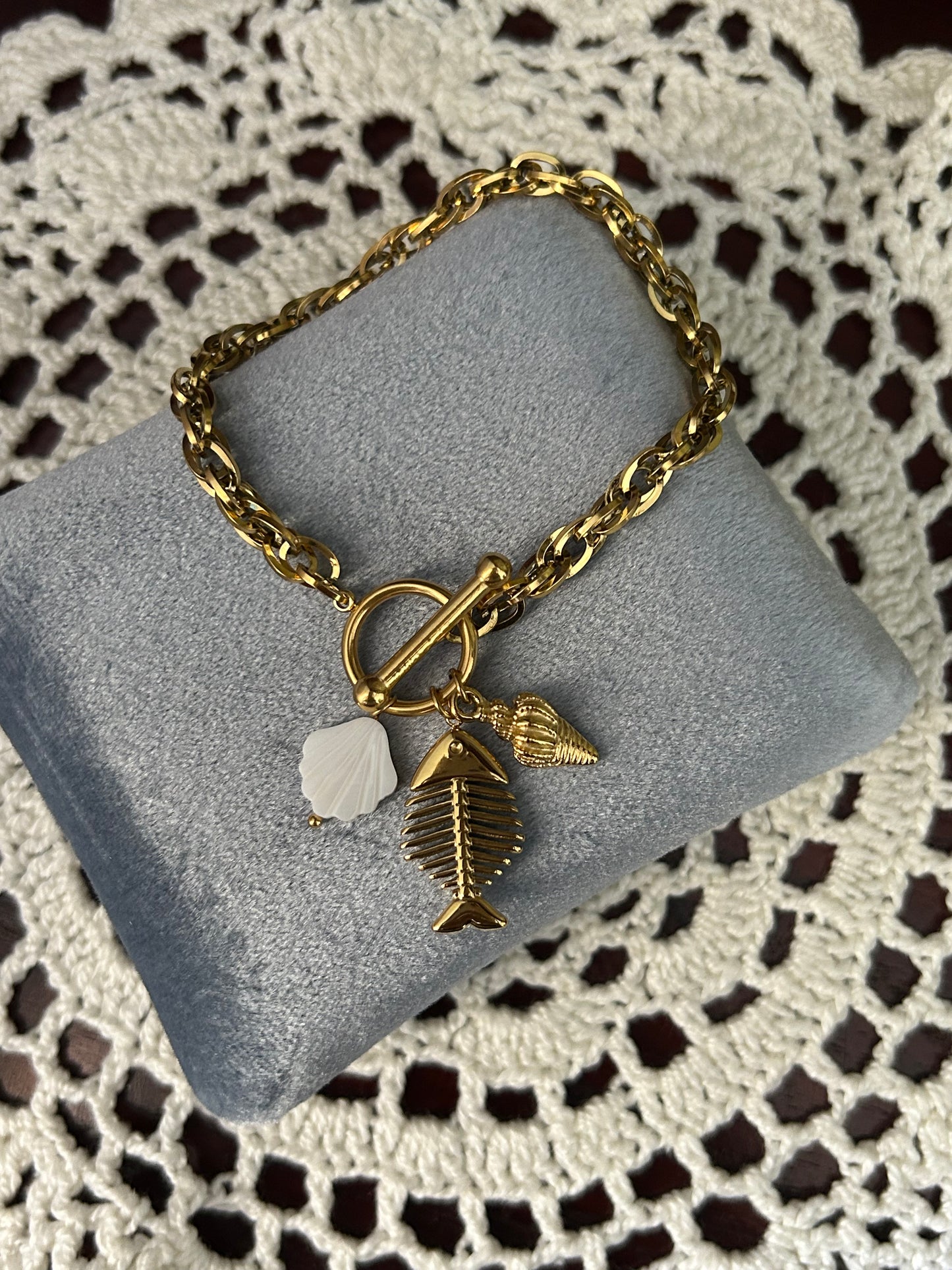 Ocean Whimsy Charm Bracelet