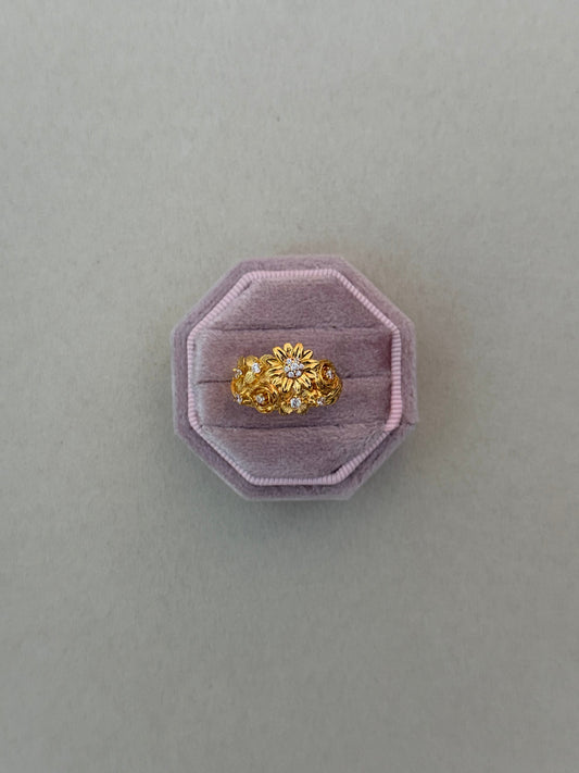 Celestine Garden Cuff Ring