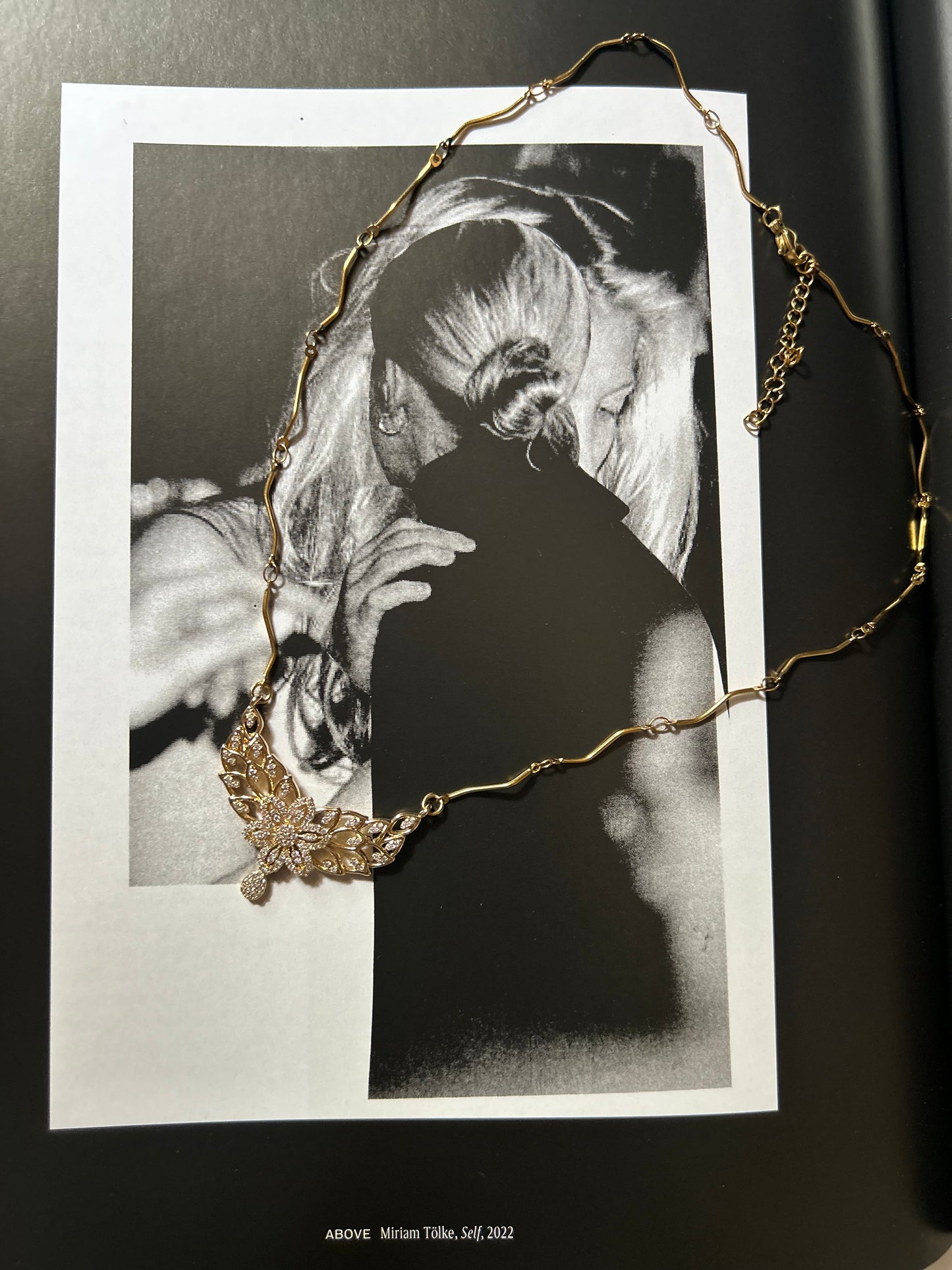 Livia Floral Wing Necklace