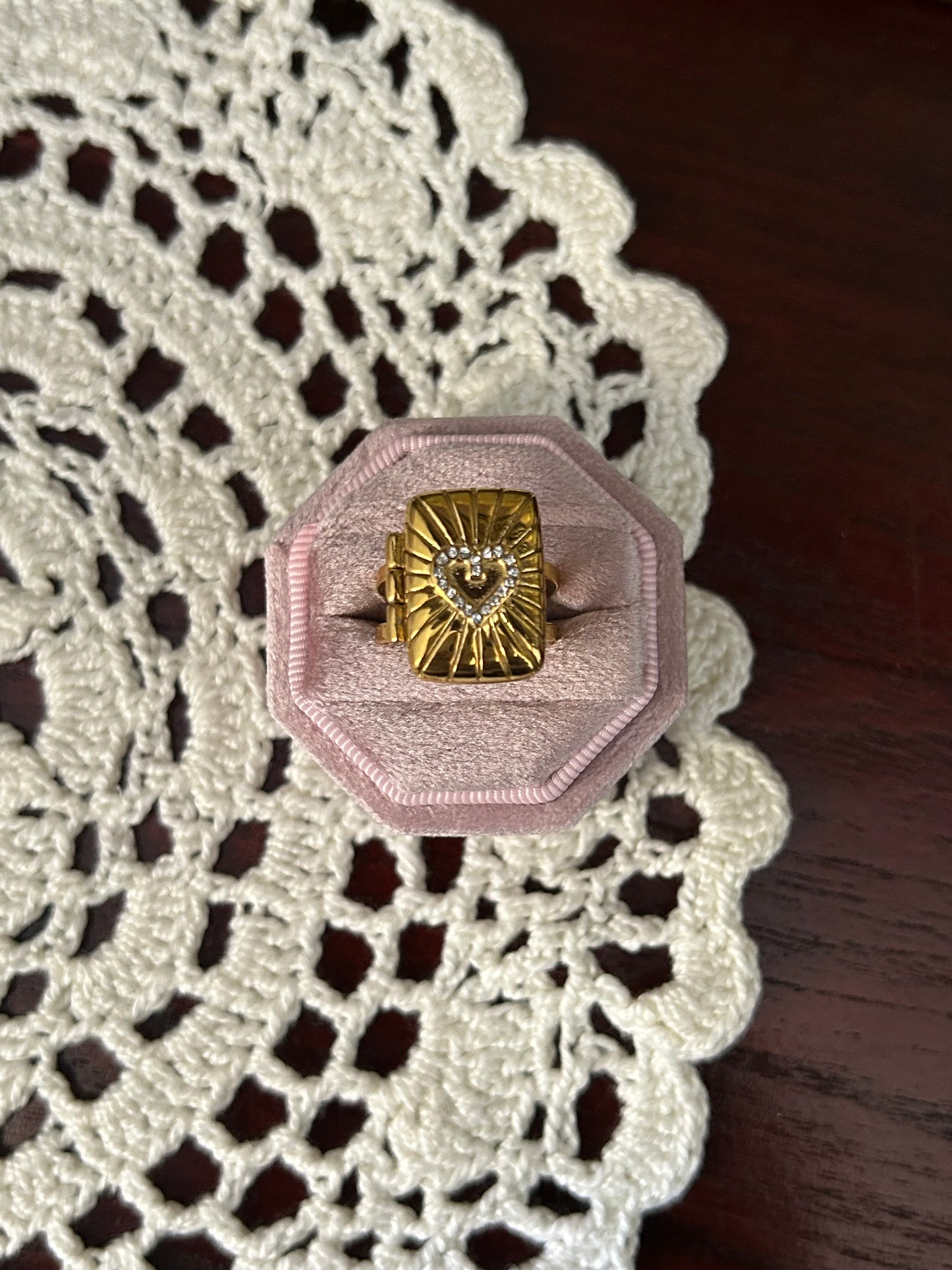 Forever Yours Locket Ring