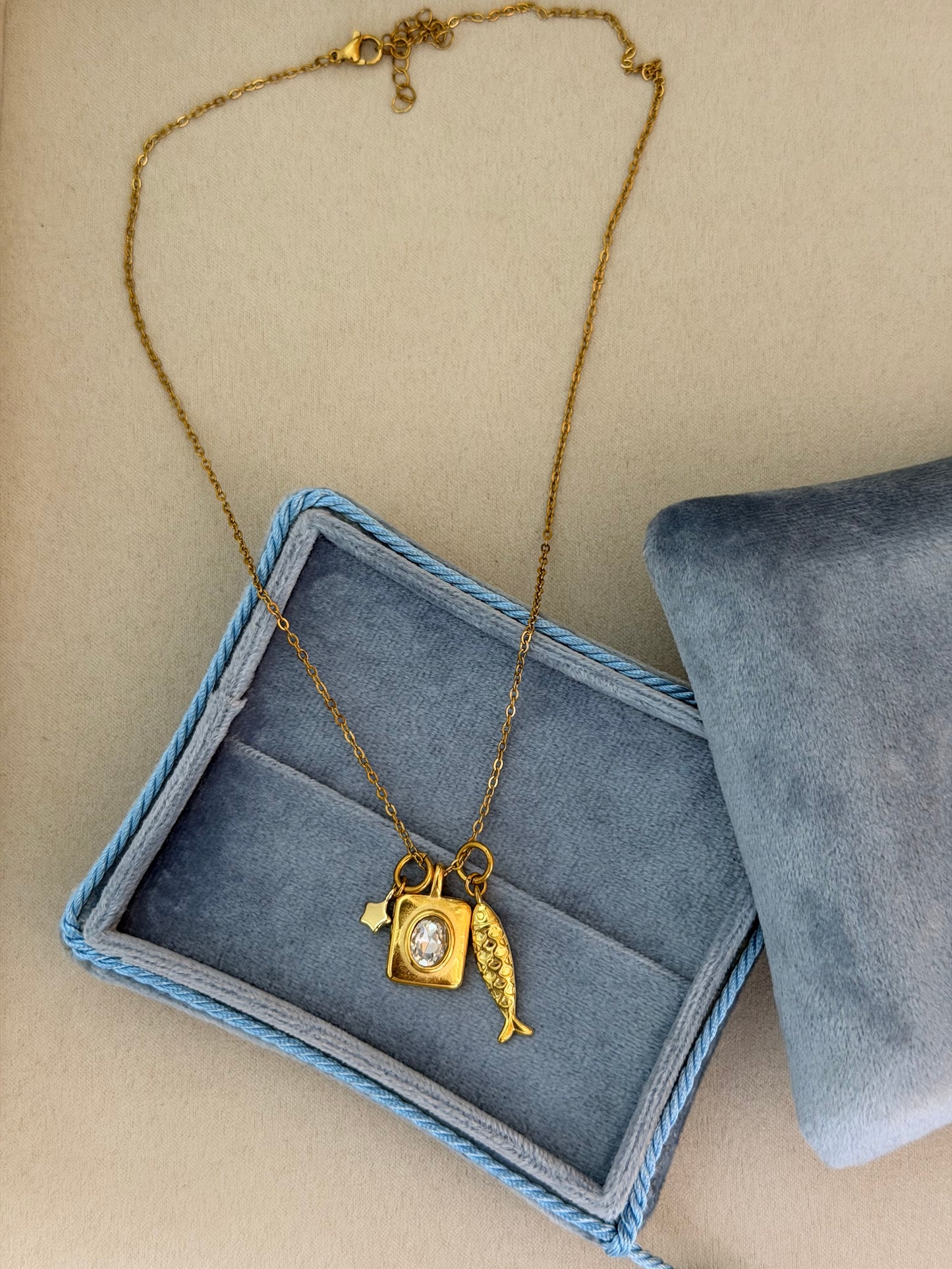 Fortune Fish Necklace