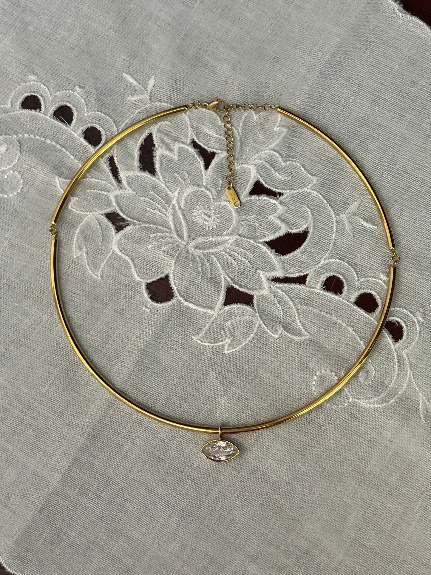 Marquise Choker Necklace