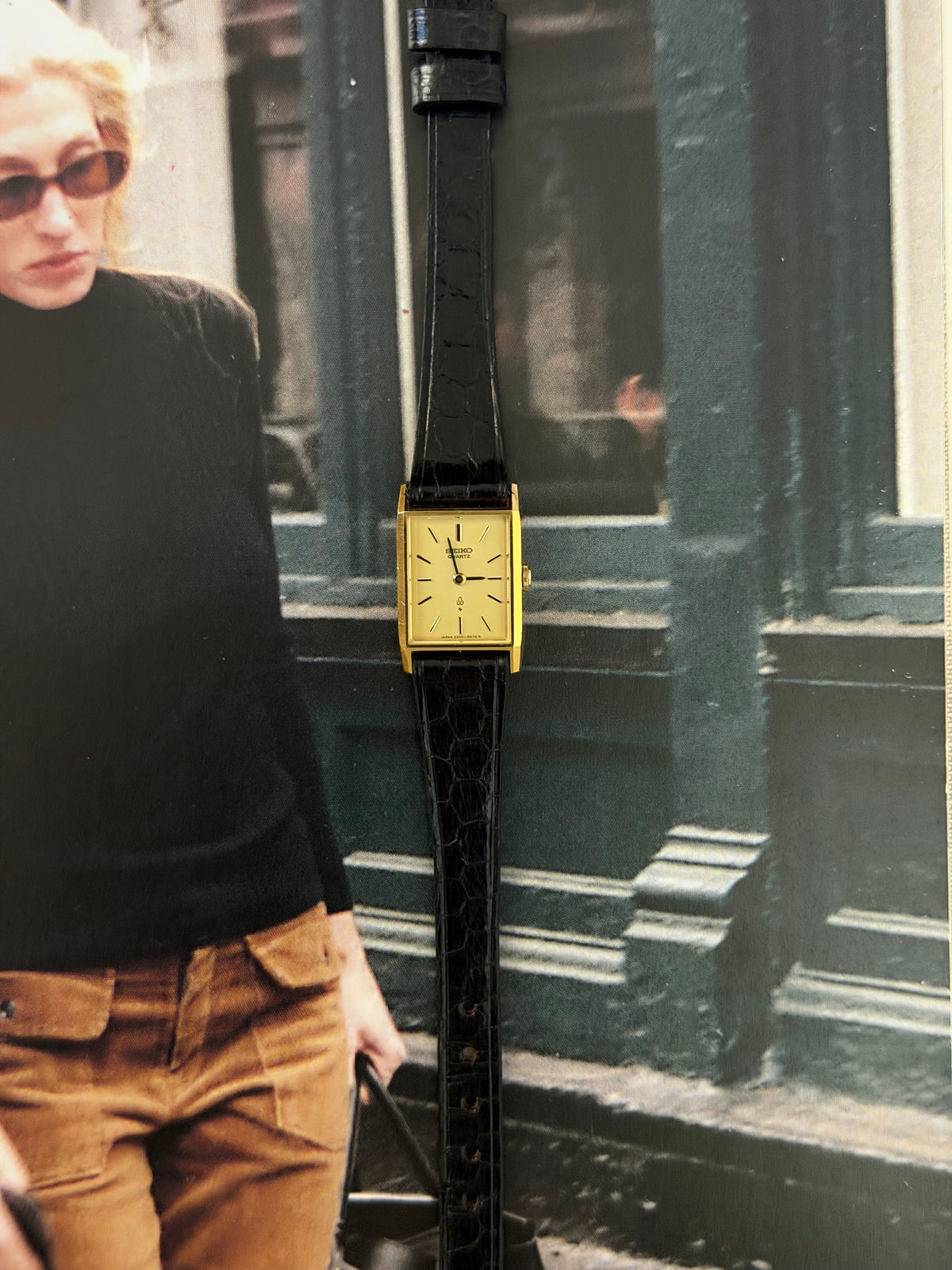 Rare Vintage Seiko Tank Quartz Watch