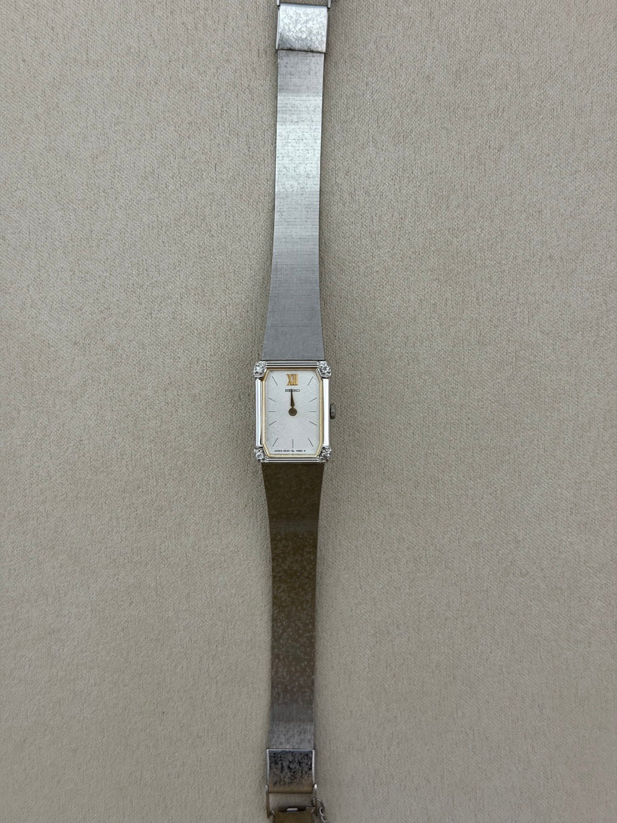 Vintage Seiko Tank Dress Watch