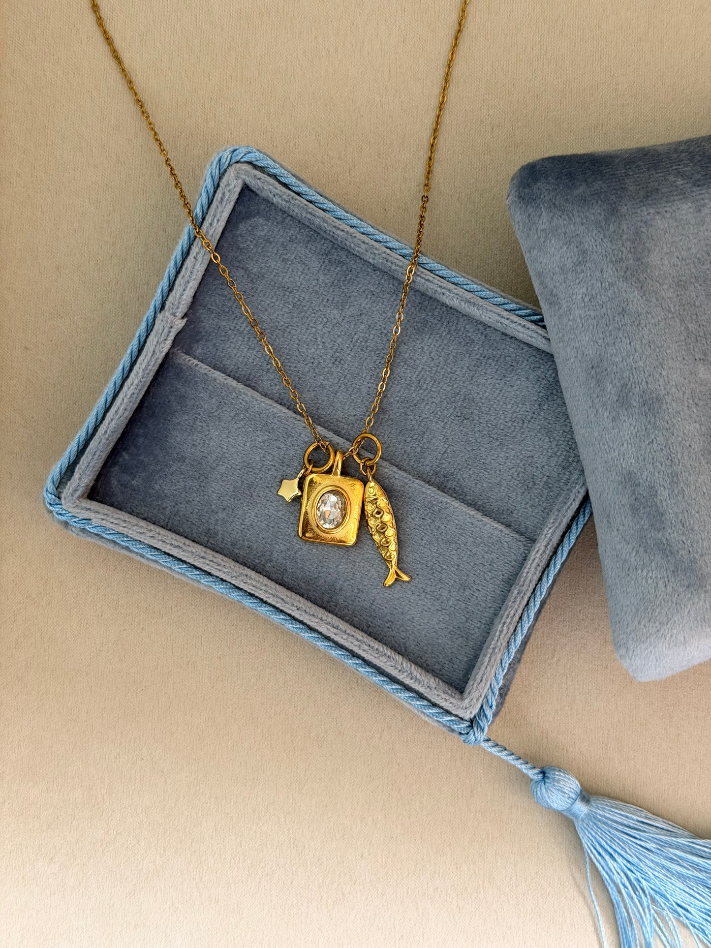 Fortune Fish Necklace