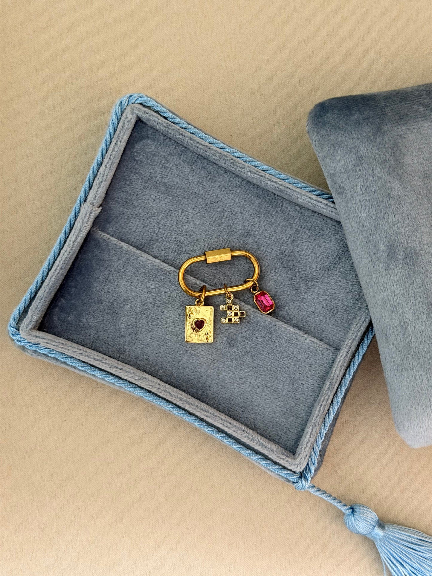 3-Charm Loop Lock Medium Carabiner