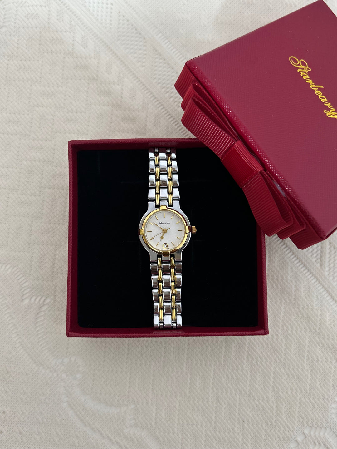Cressida (Displays Date) Watch - Dual Tone