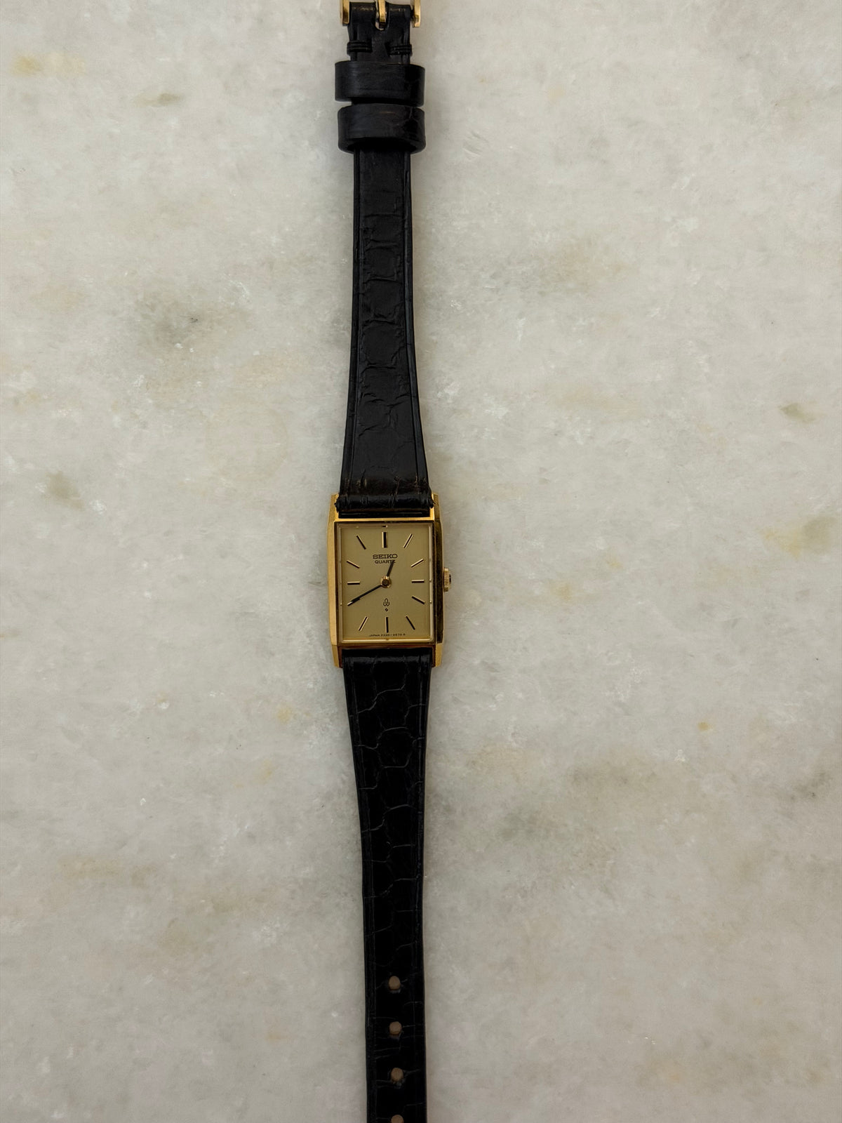 Rare Vintage Seiko Tank Quartz Watch