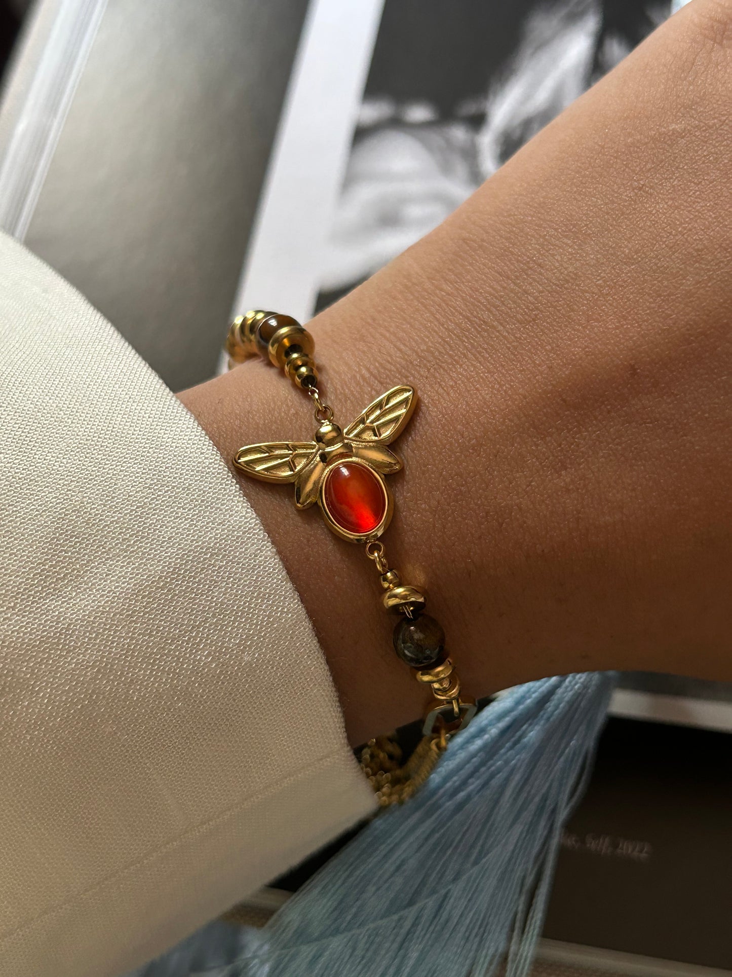 Beehaven Agate Bracelet