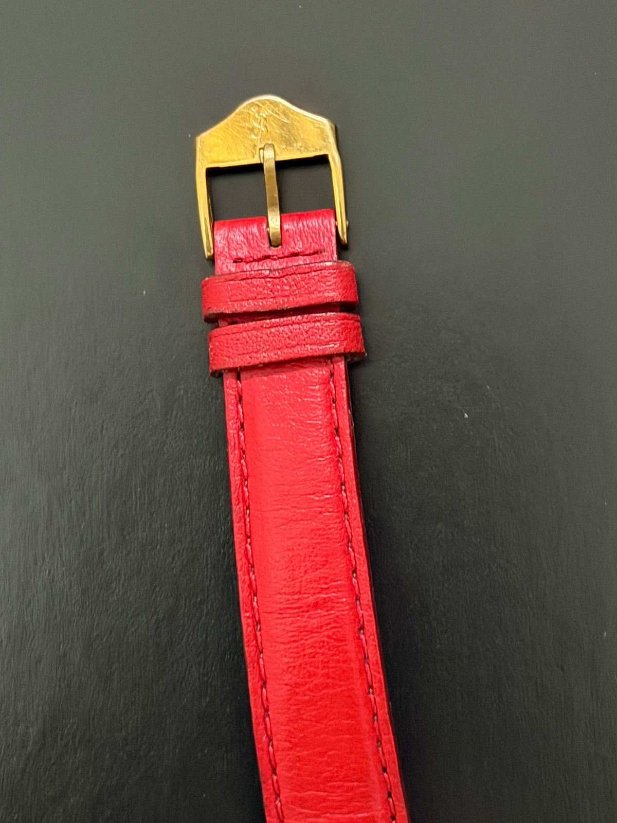 Rare Vintage Yves Saint Laurent Coeur Crash Heart-Shaped QuartzWatch