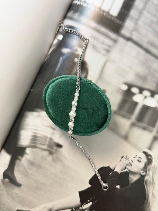 Lumière Pearl Tennis Bracelet