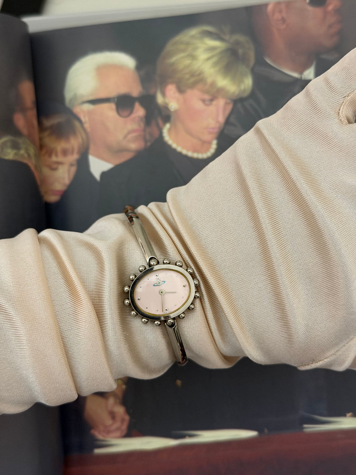 Ultra Rare Vintage Vivienne Westwood Milk Crown Bangle Watch