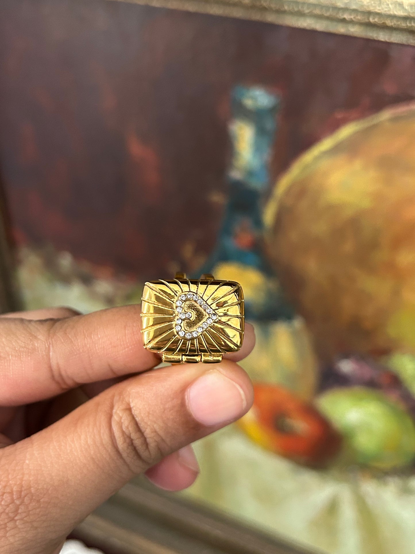 Forever Yours Locket Ring