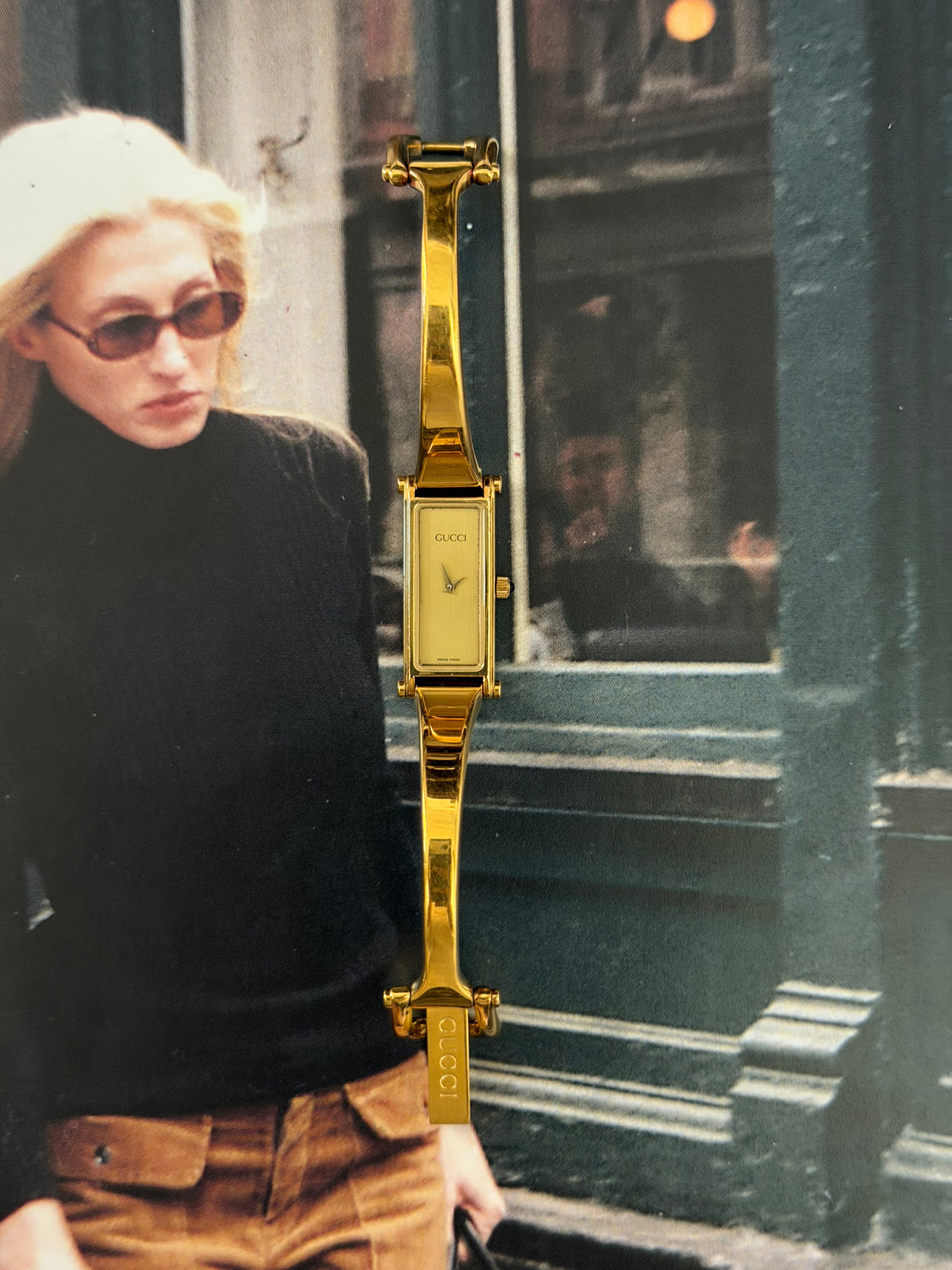 Vintage Gucci 1500L Champagne Dial Watch