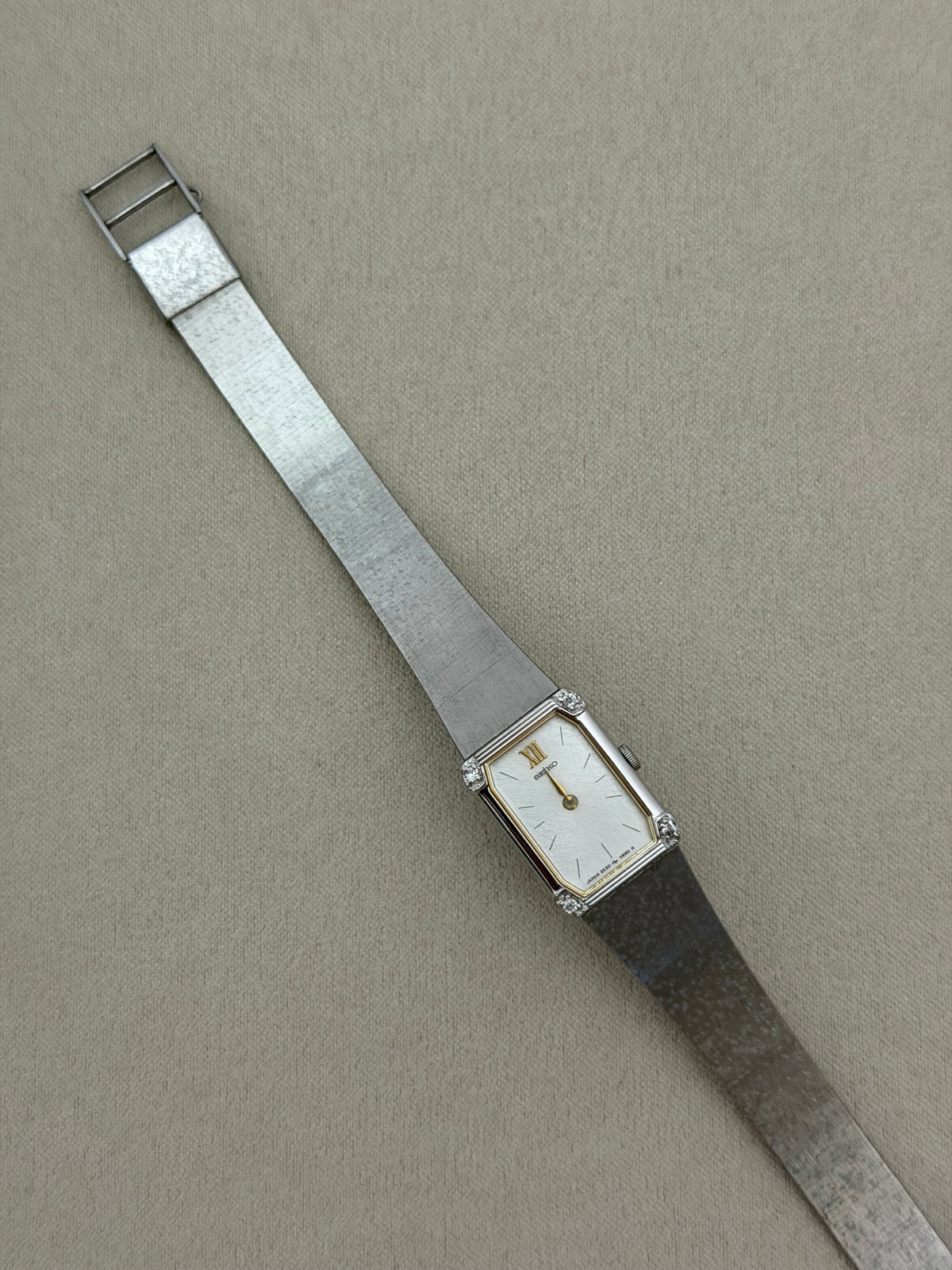 Vintage Seiko Tank Dress Watch