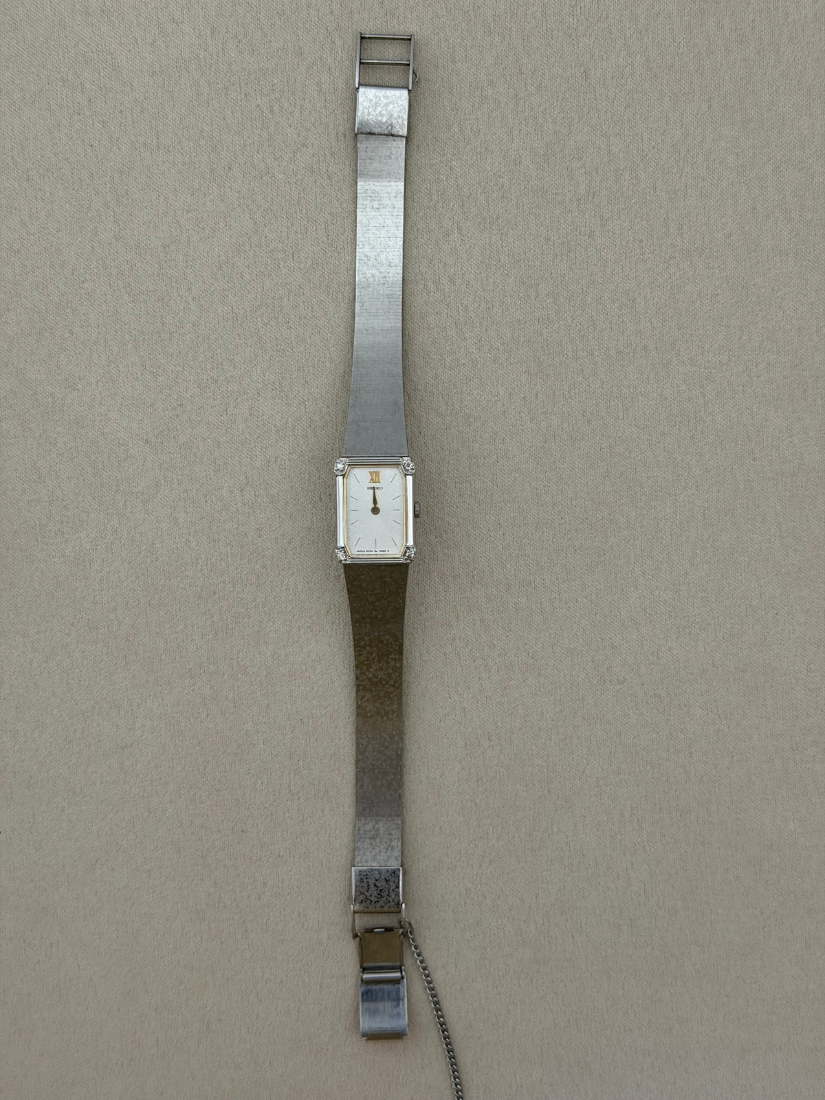 Vintage Seiko Tank Dress Watch