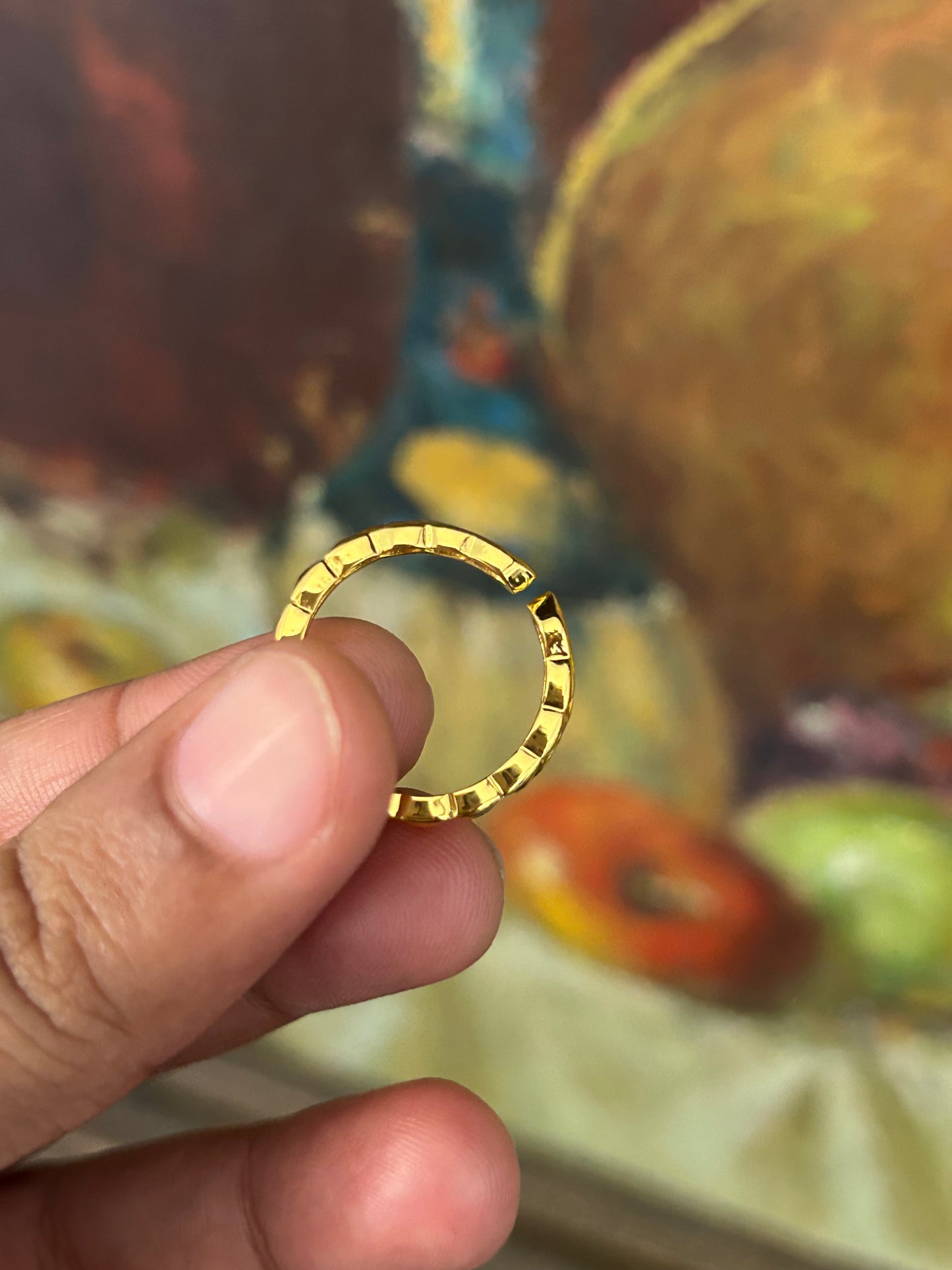 Pretty Privilege Band Open Cuff Ring