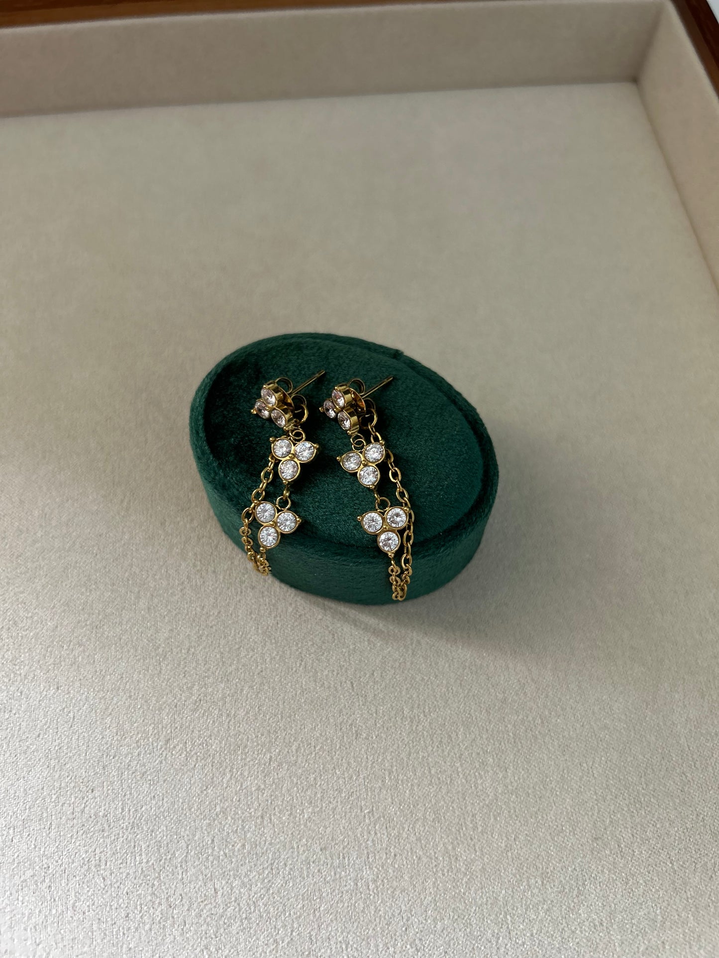 Petal Cascade Earrings