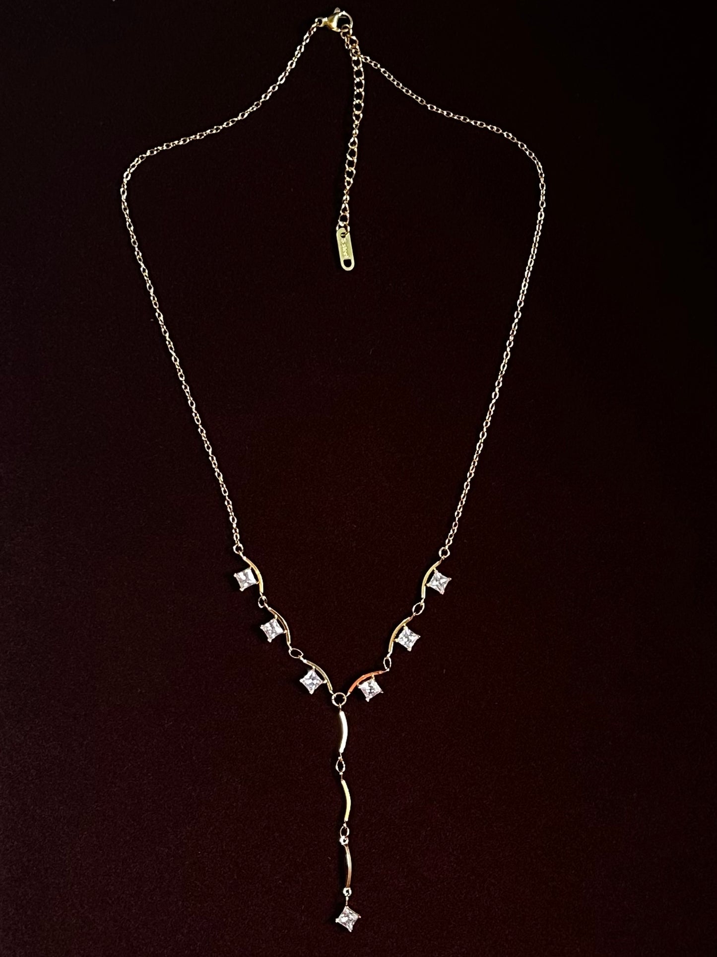 Aira Y Drop Necklace