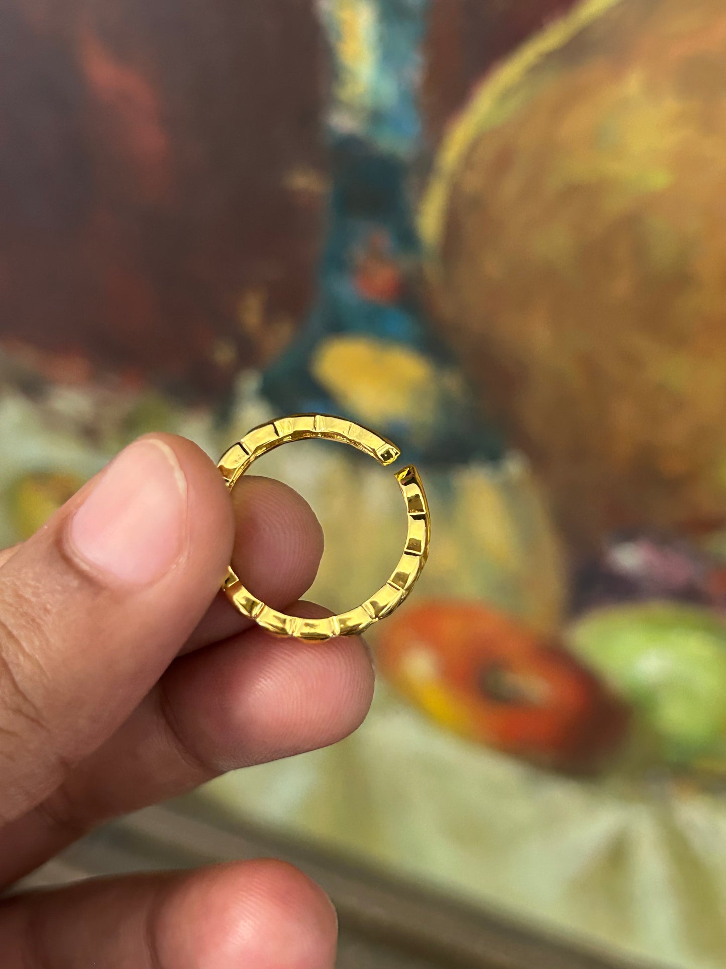 Pretty Privilege Band Open Cuff Ring