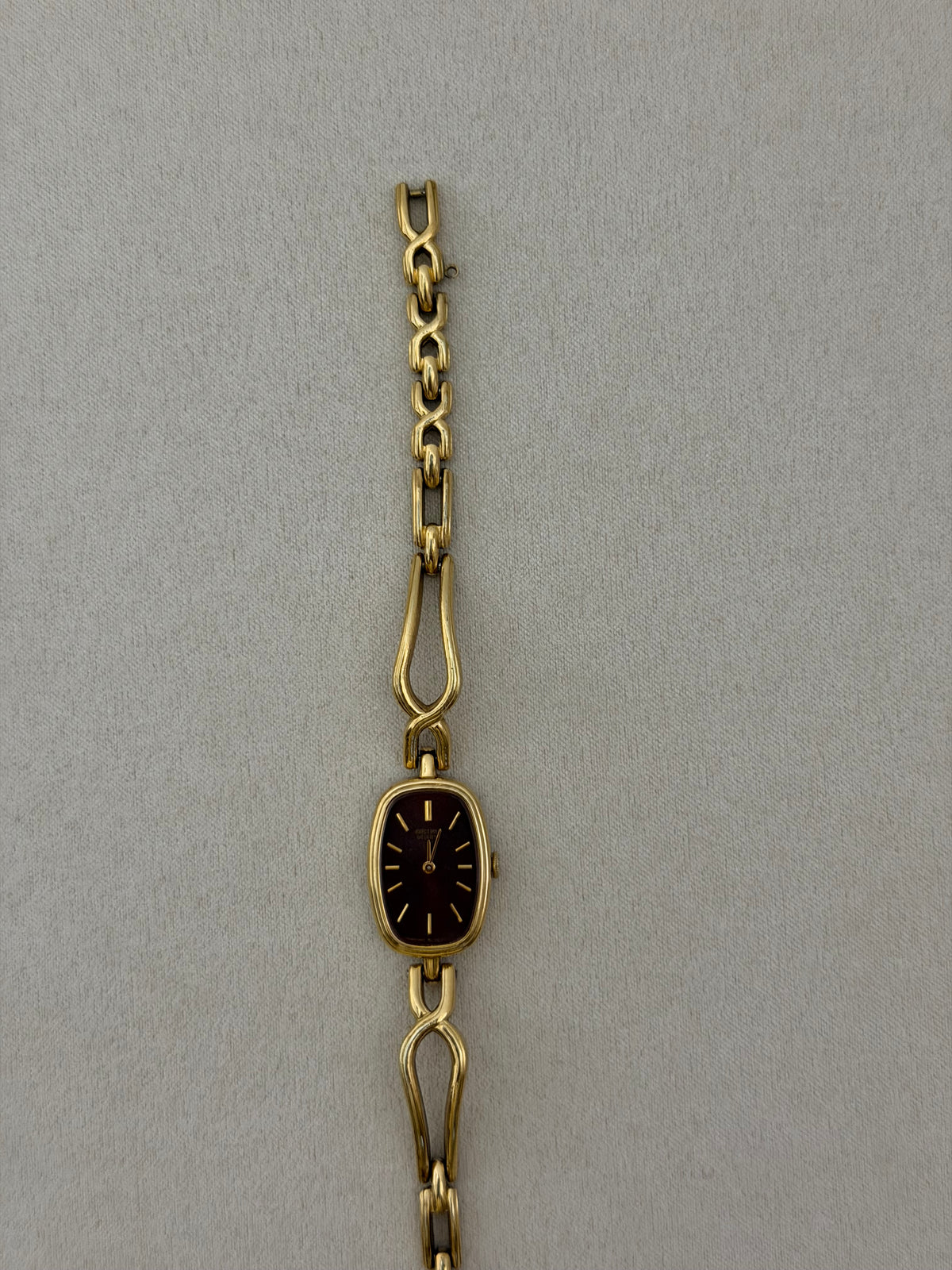 Vintage Seiko Dark Maroon Dial Quartz Watch