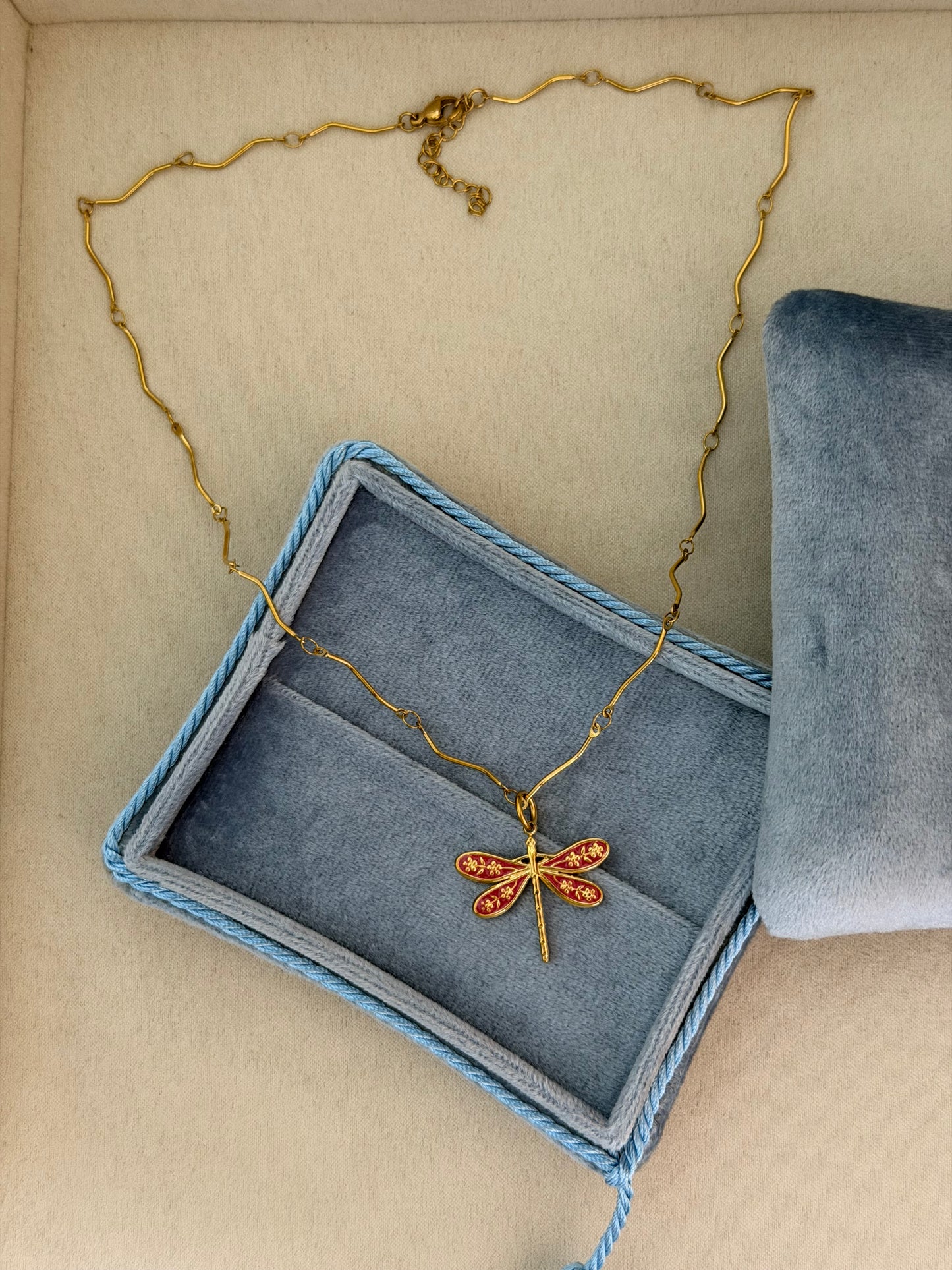 Dragonfly Charm Necklace