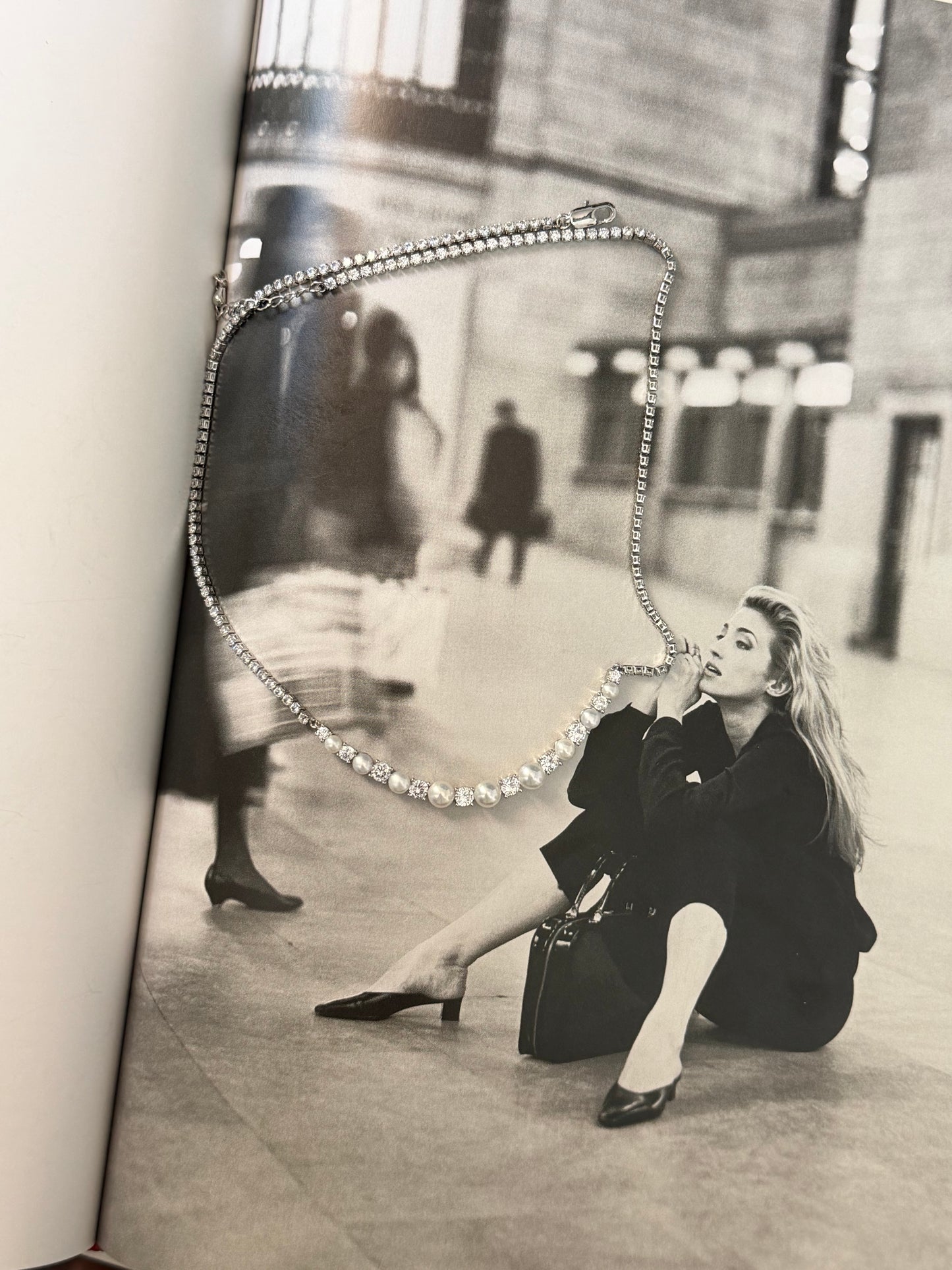 Lumière Pearl Tennis Necklace