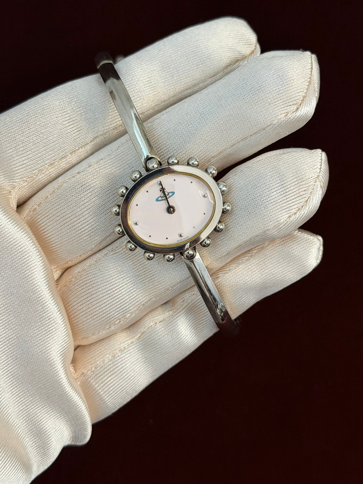 Ultra Rare Vintage Vivienne Westwood Milk Crown Bangle Watch
