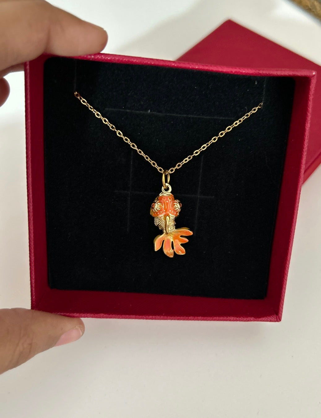 Lucky Koi Fish Necklace