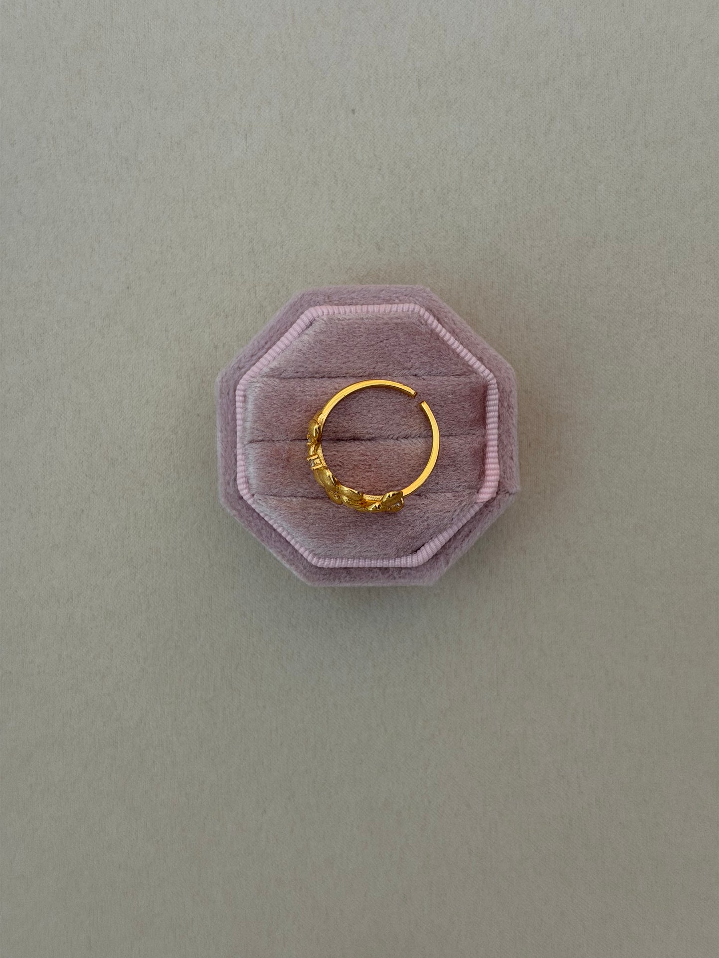 Solara Bloom Cuff Ring