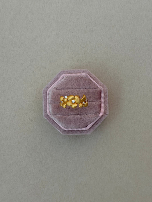 Solara Bloom Cuff Ring