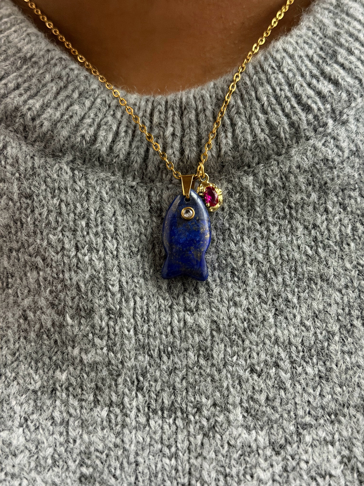Neelima Gemstone Necklace