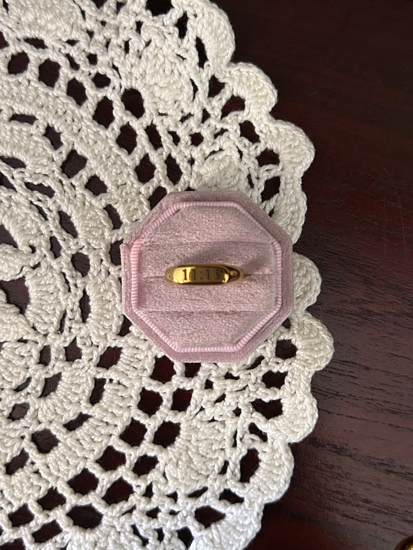 Manifest Signet Stainless Steel Ring