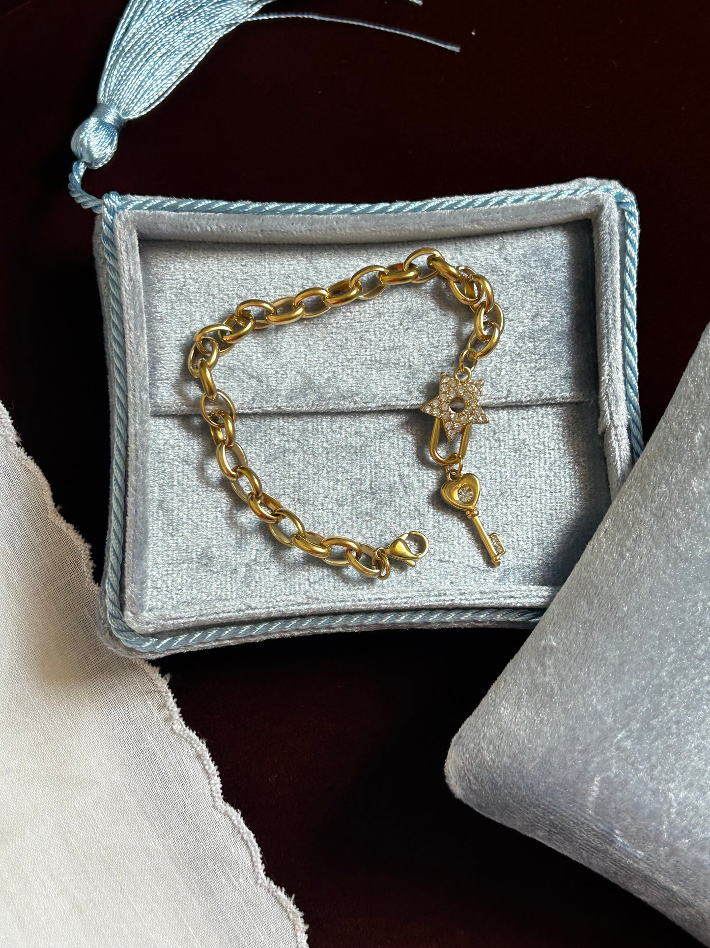 Starlock Charm Bracelet