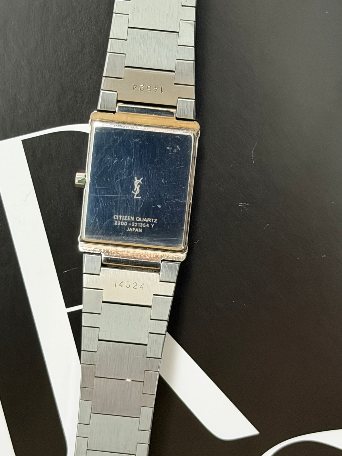 Vintage Yves Saint Laurent Citizen Quartz Watch