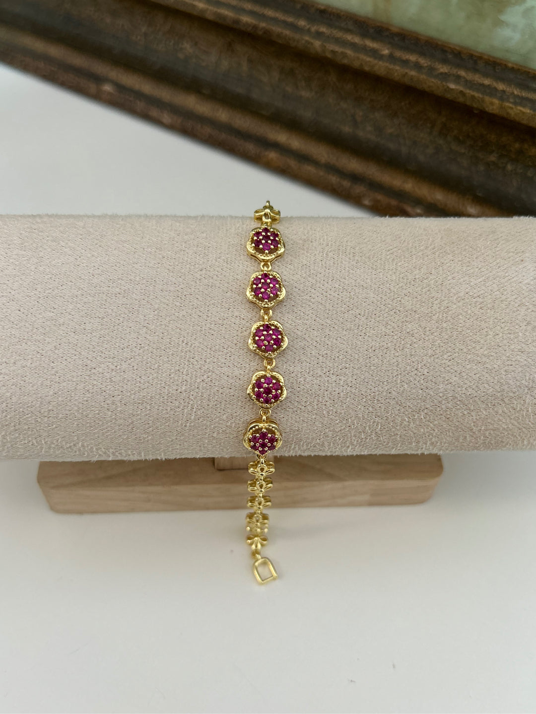 Ruby Rose Link Bracelet