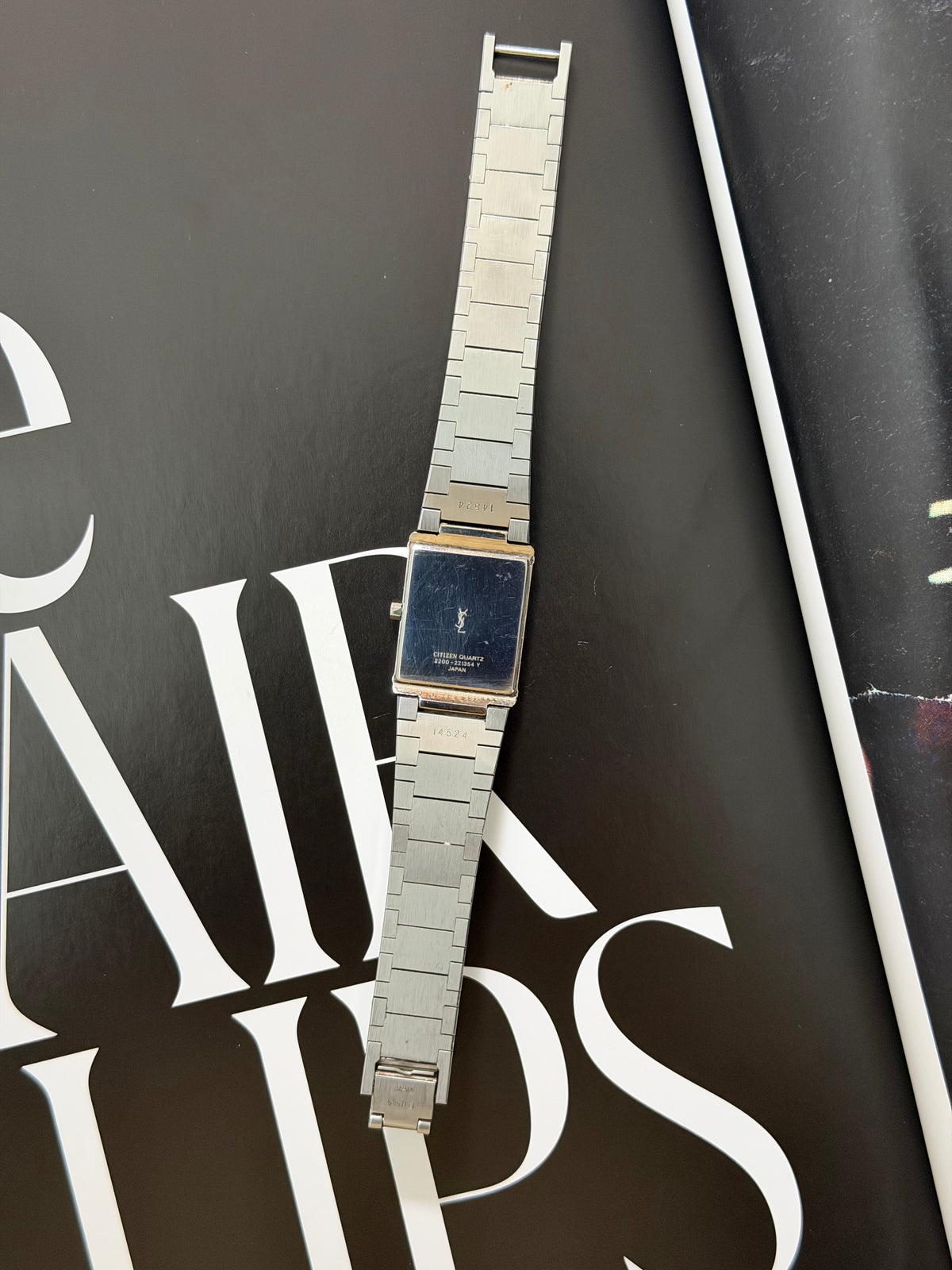 Vintage Yves Saint Laurent Citizen Quartz Watch
