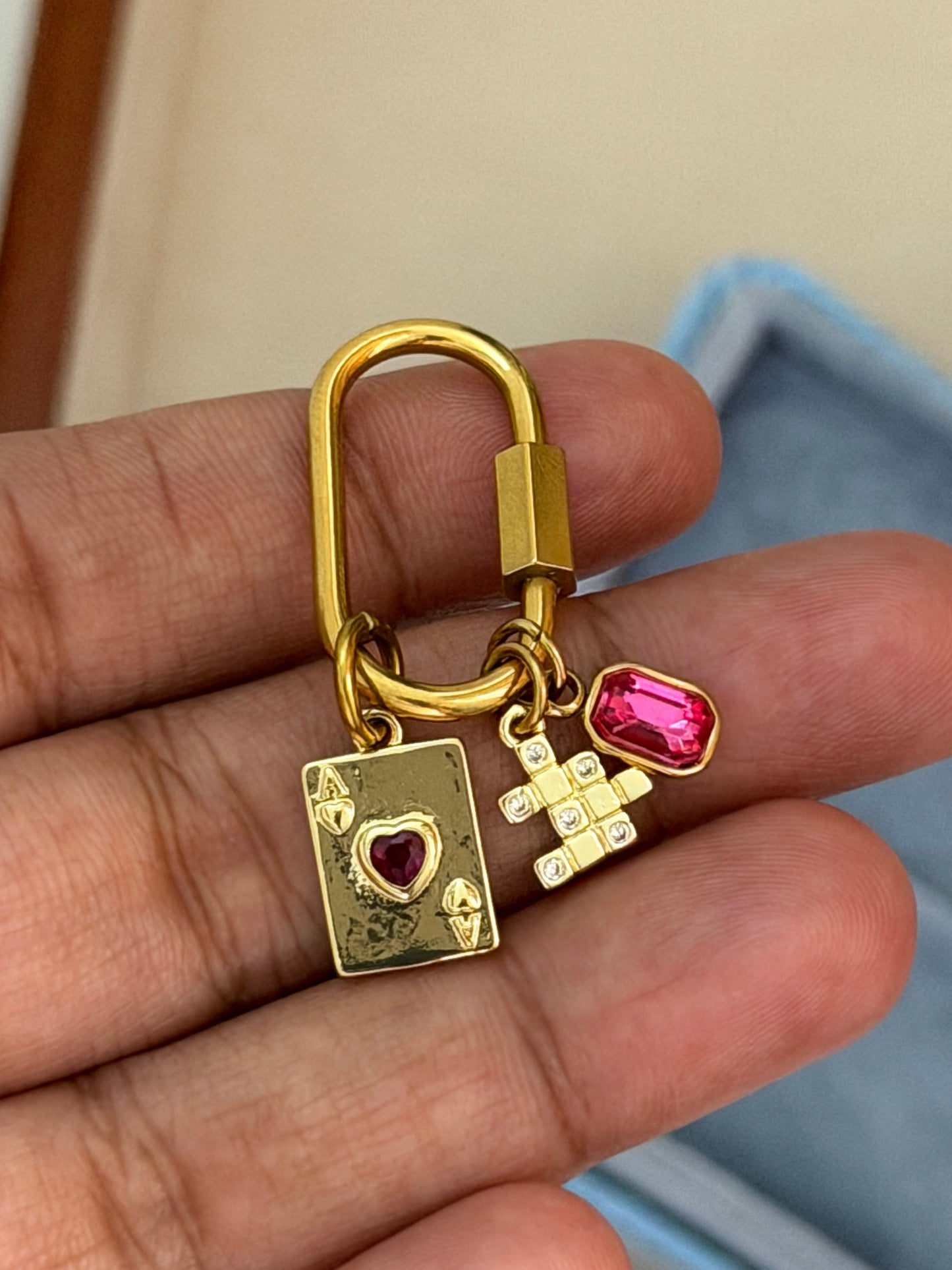 3-Charm Loop Lock Medium Carabiner