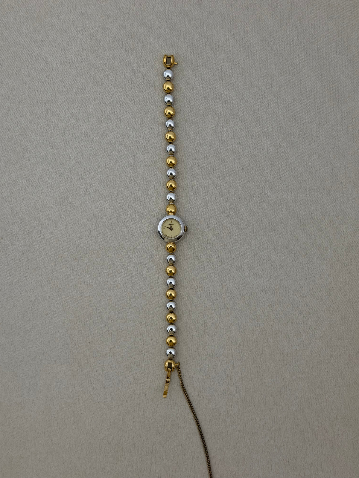 Vintage Seiko Bubble Bracelet Quartz Watch - Two Tone