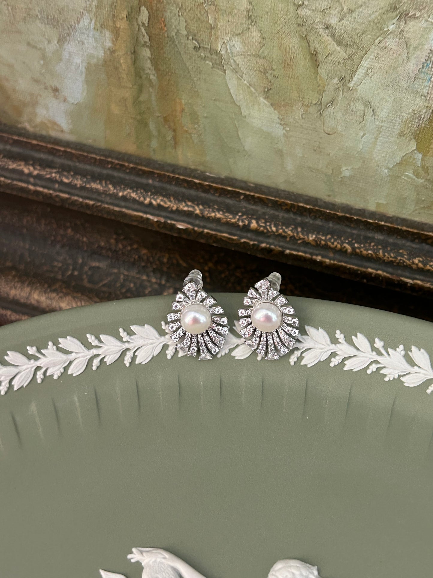 Vienna Freshwater Pearl Studs