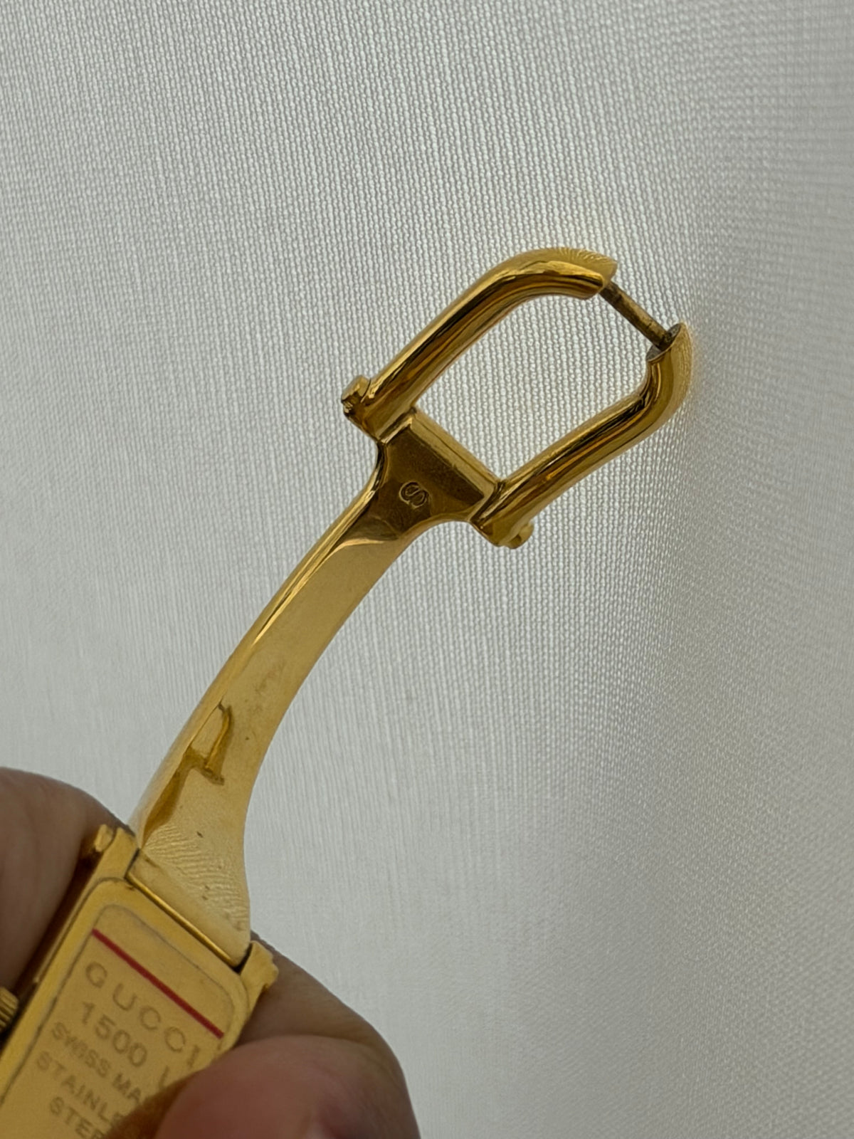 Vintage Gucci White Mop Dial 1500L Watch- Excellent Condition