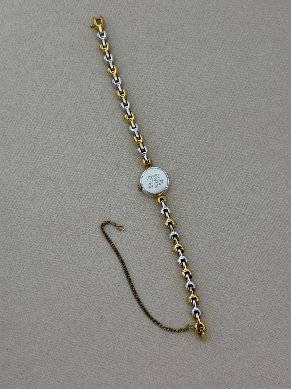 Vintage Seiko Bubble Bracelet Quartz Watch - Two Tone